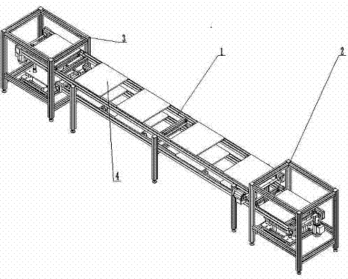 Method and conveying system for intelligently and circularly conveying products in vertical lift manner