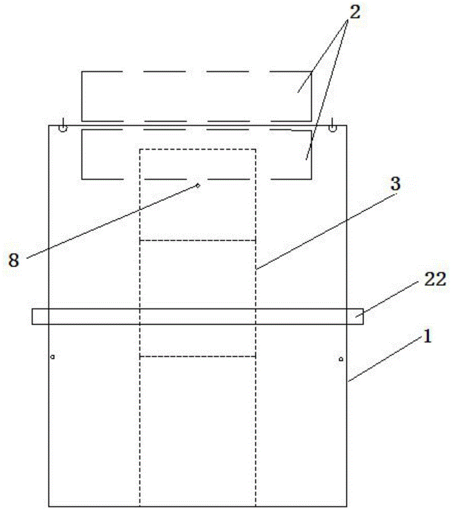 Small-size closed chamber for measuring evaporative emission of fuel of motorcycle