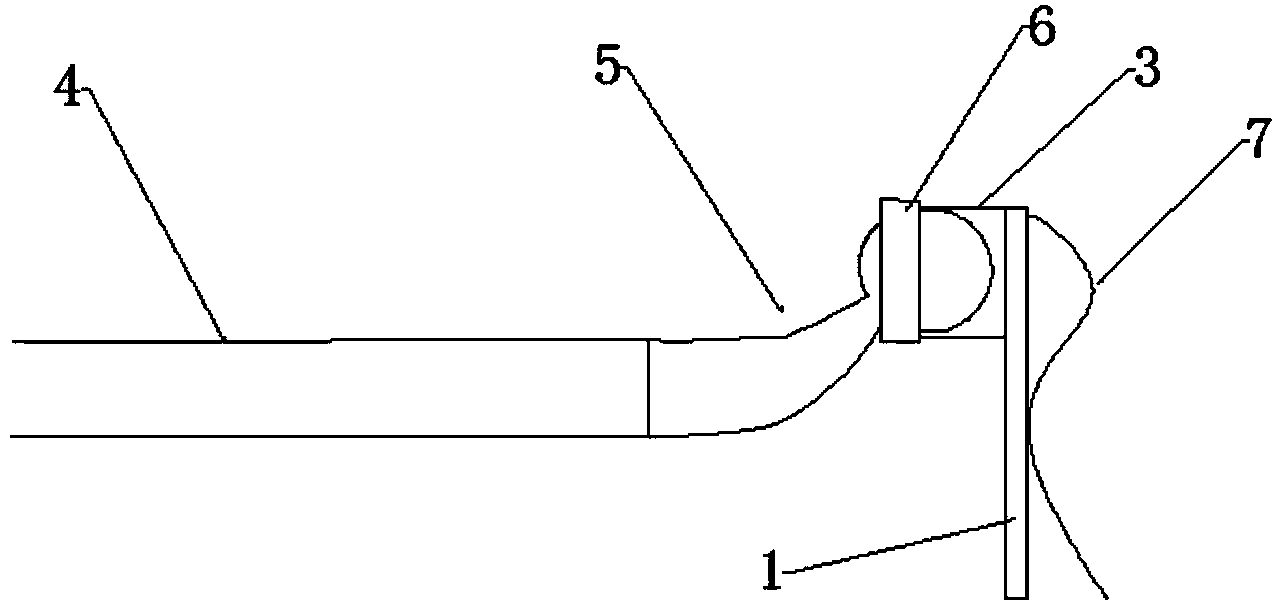 Automobile access auxiliary card-swiping tool