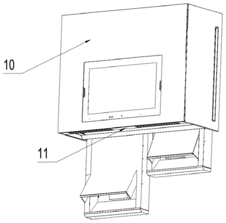 Range hood with multiple exhaust inlets capable of independently lifting