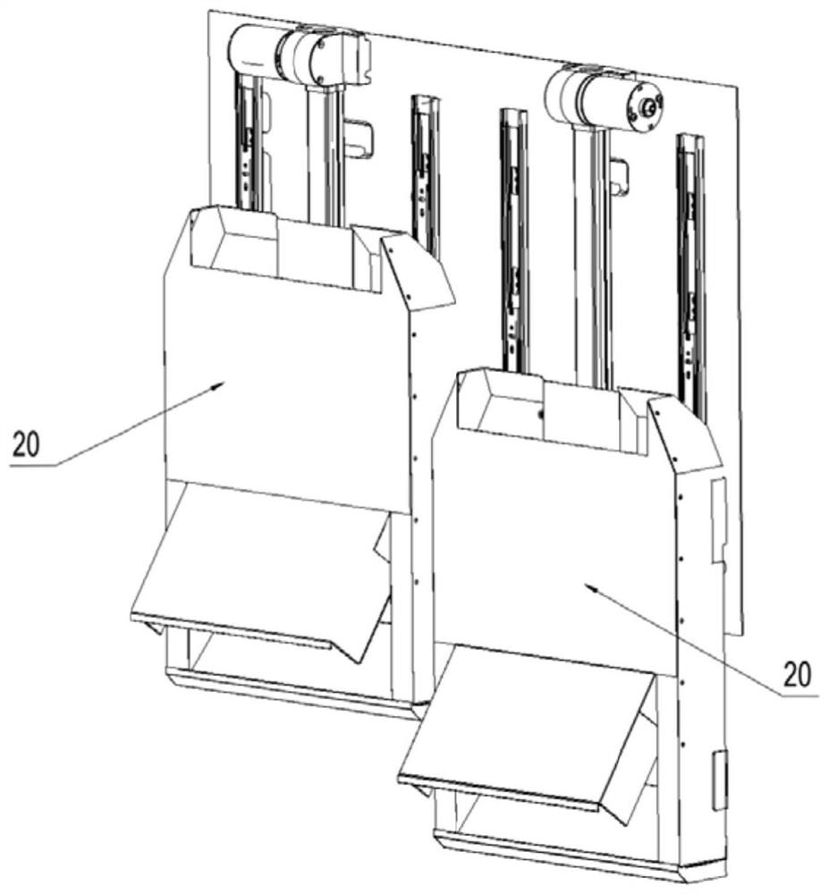 Range hood with multiple exhaust inlets capable of independently lifting