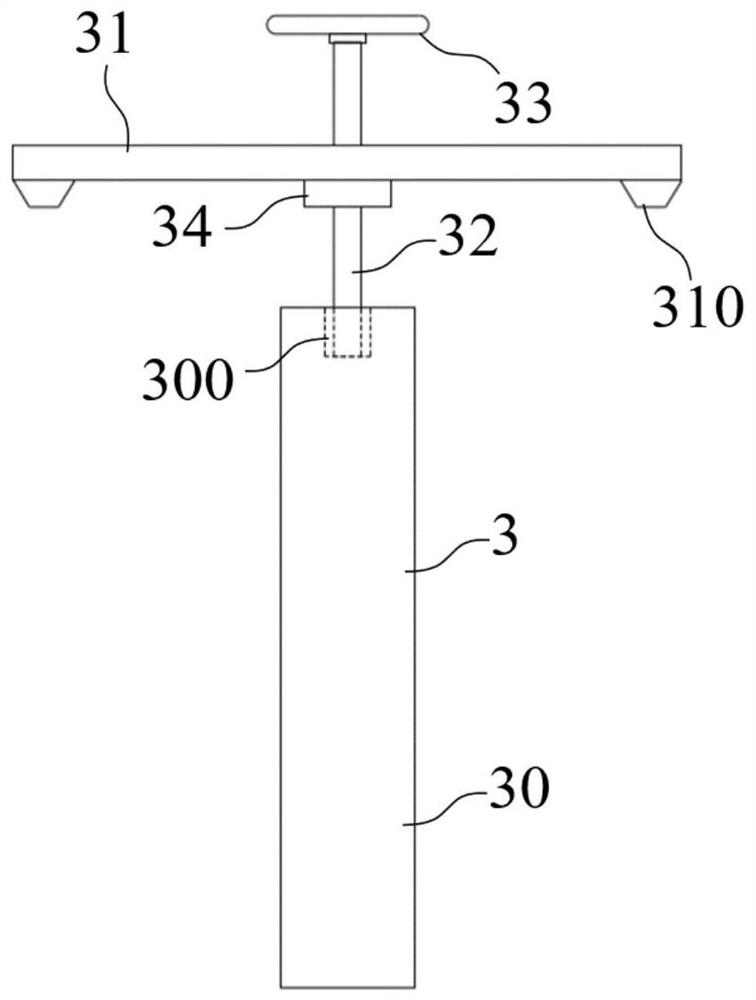 Steel liquid level correcting device for crystallizer, and using method thereof