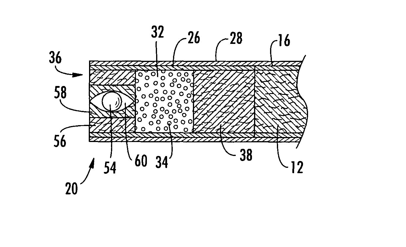 Filtered cigarette incorporating an adsorbent material