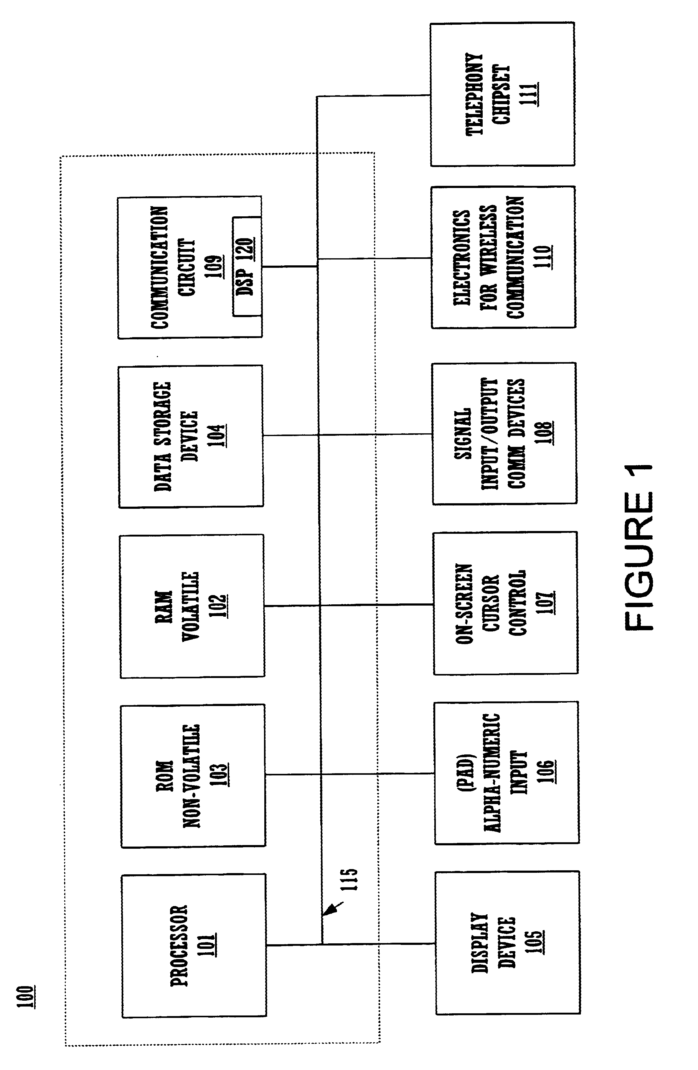 Compact palmtop computer system and wireless telephone with foldable dual-sided display