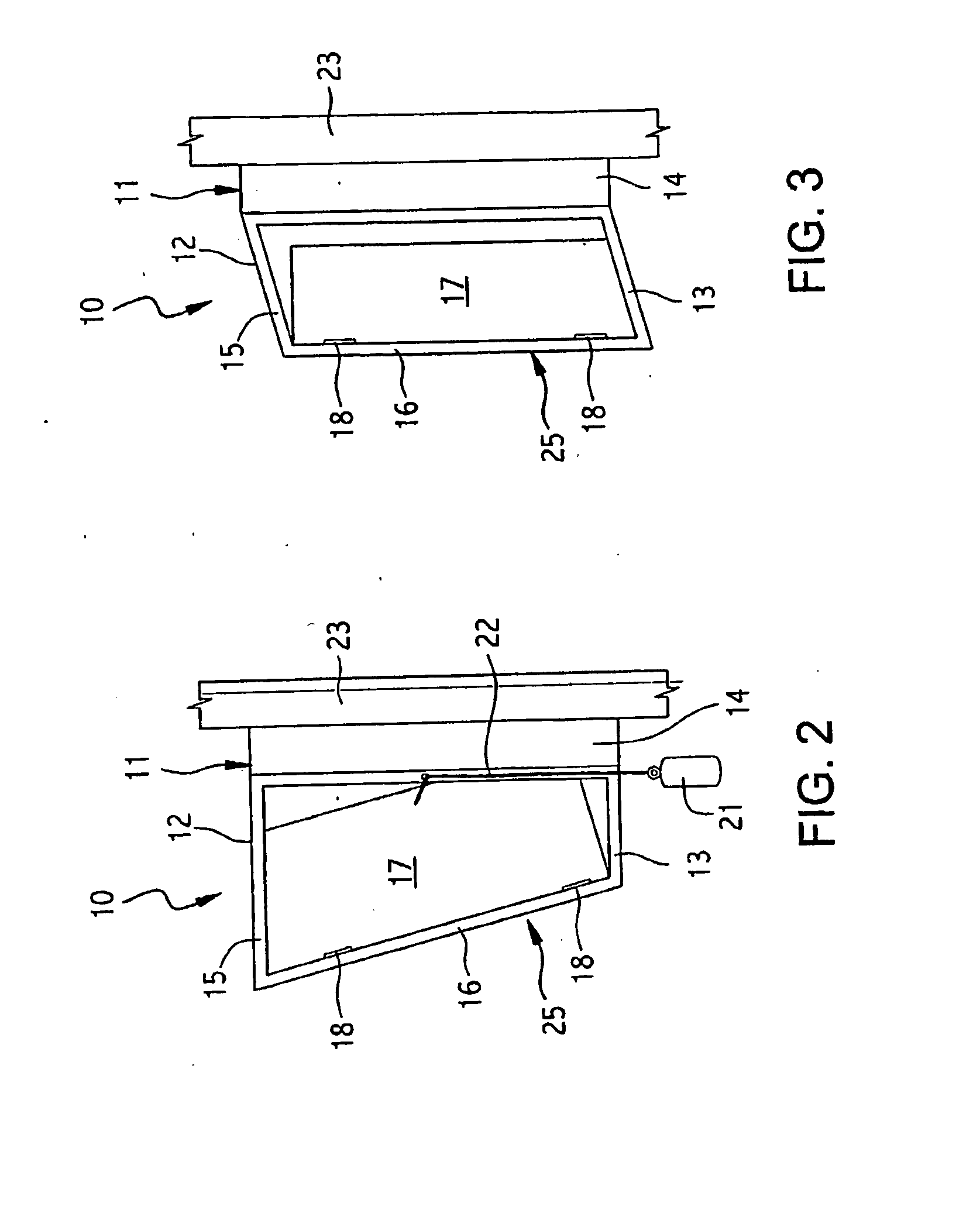 Vertical Door Fan Shutter