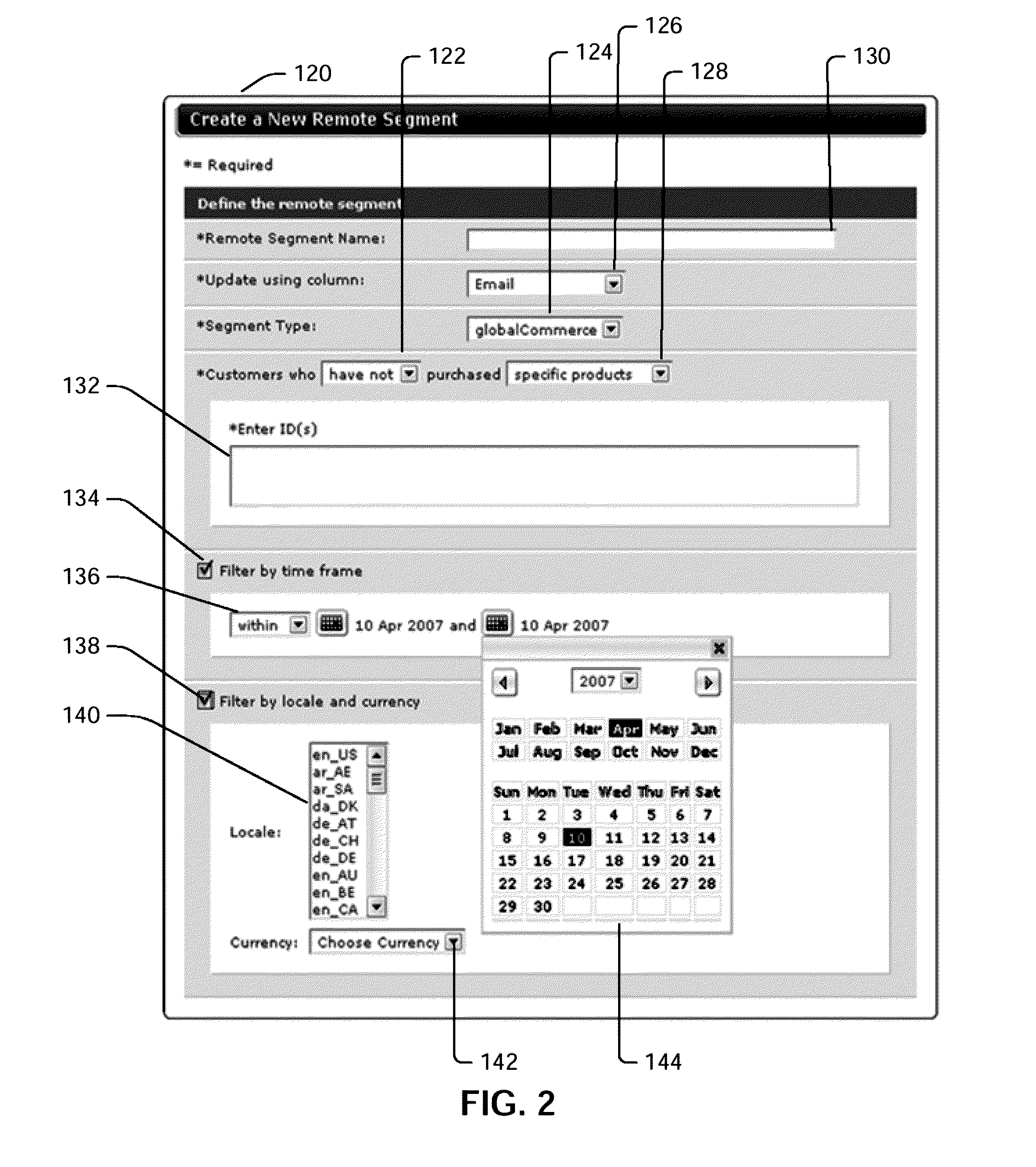 Remote Segmentation System and Method Applied To A Segmentation Data Mart