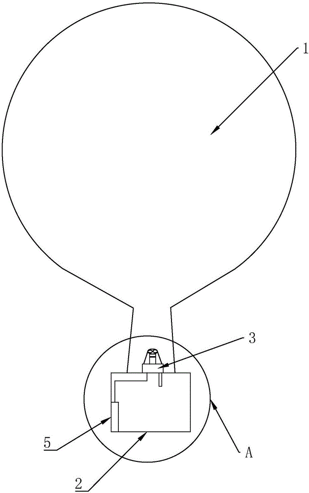 Hot-air balloon based on methanol fuel battery