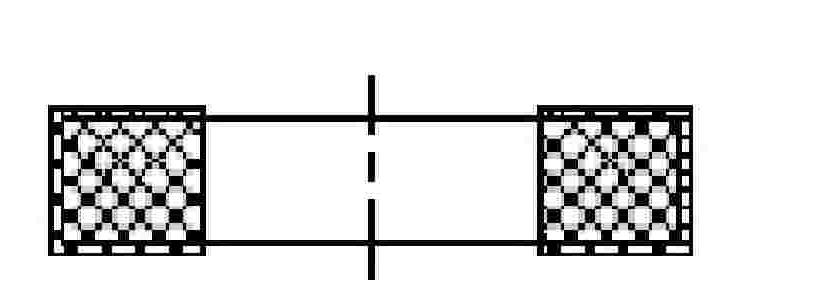 Dual welding spots inductor in high frequency packaged by ceramics and its production method