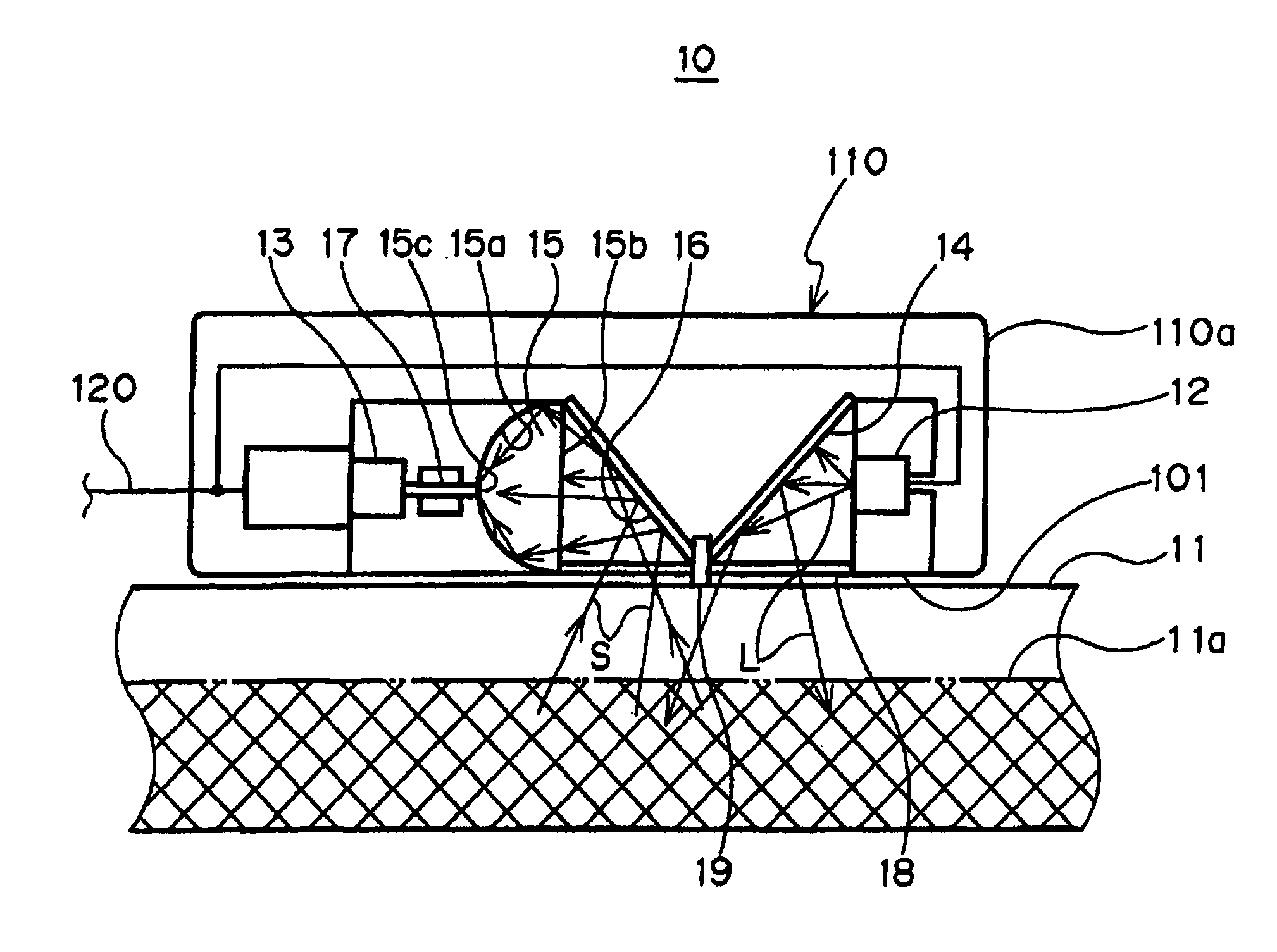 Laser blood-flow meter and system for monitoring bio-data