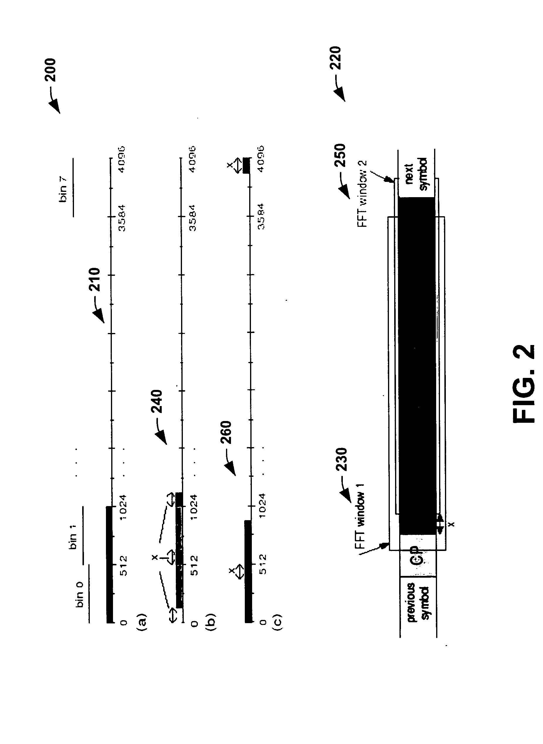 Timing corrections in a multi carrier system and propagation to a channel estimation time filter