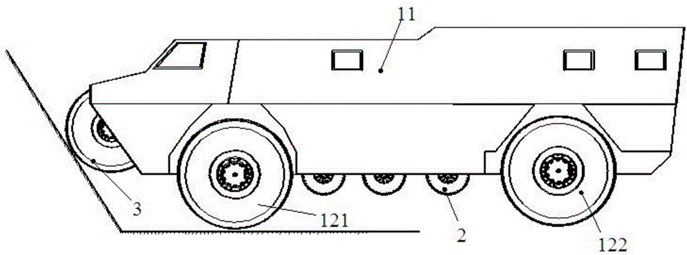 Wheeled off-road vehicle