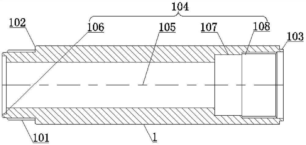 Spliced wear-resistant heat-insulating valve needle hot nozzle system