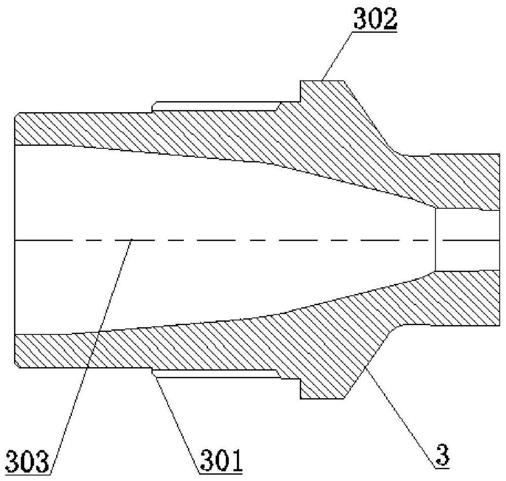 Spliced wear-resistant heat-insulating valve needle hot nozzle system