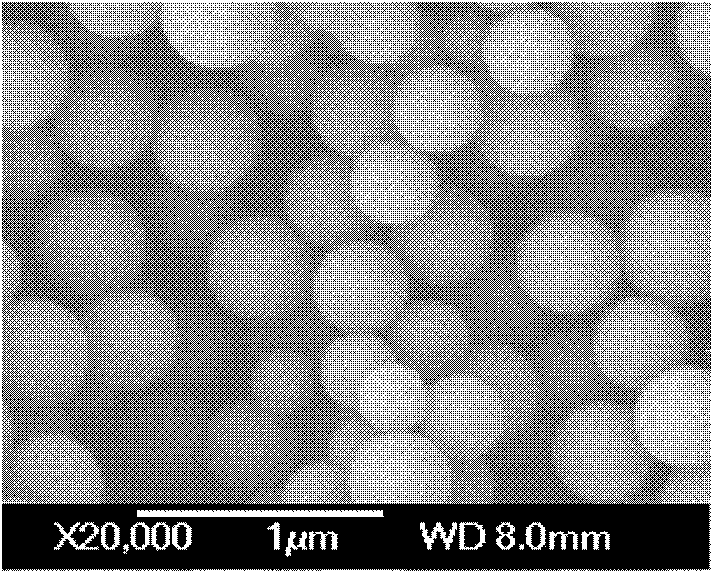 Method for preparing composite solid electrolyte based on polyphosphazenes micron-sphere