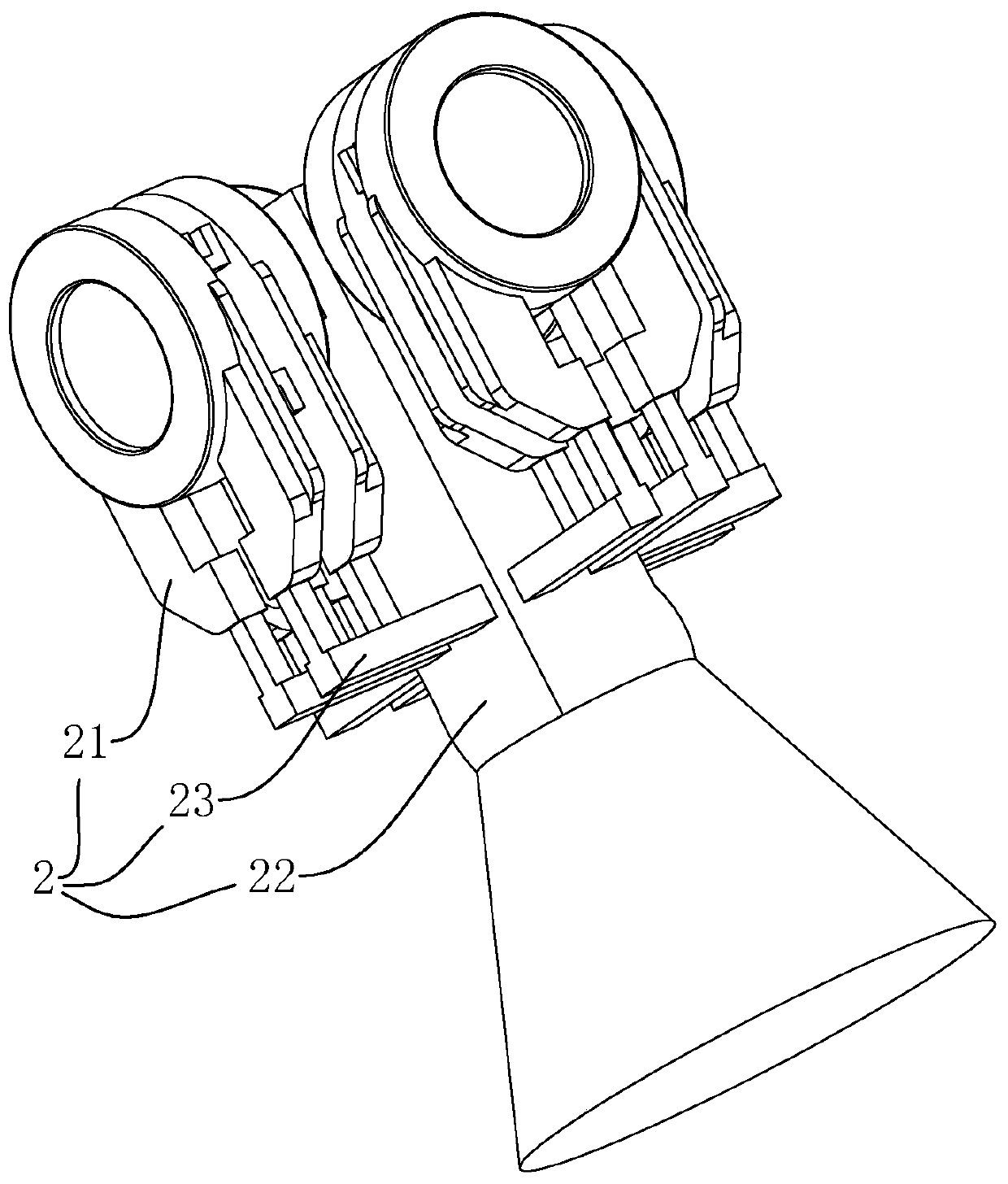 Gate late casting precise casting technology facilitating wax discharge and gas exhaust