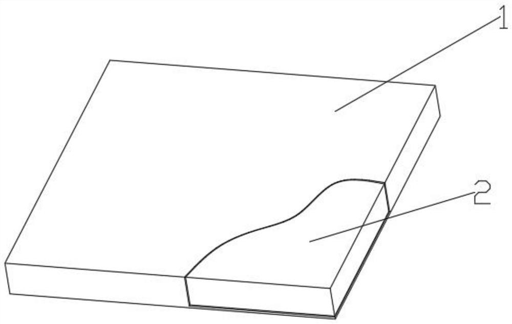 A three-dimensional constrained ceramic composite bulletproof panel