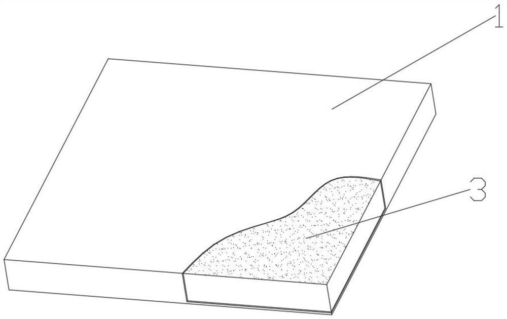 A three-dimensional constrained ceramic composite bulletproof panel