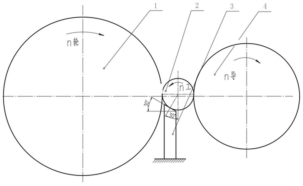 Grinding method and device for outer diameter of tapered roller based on large crown