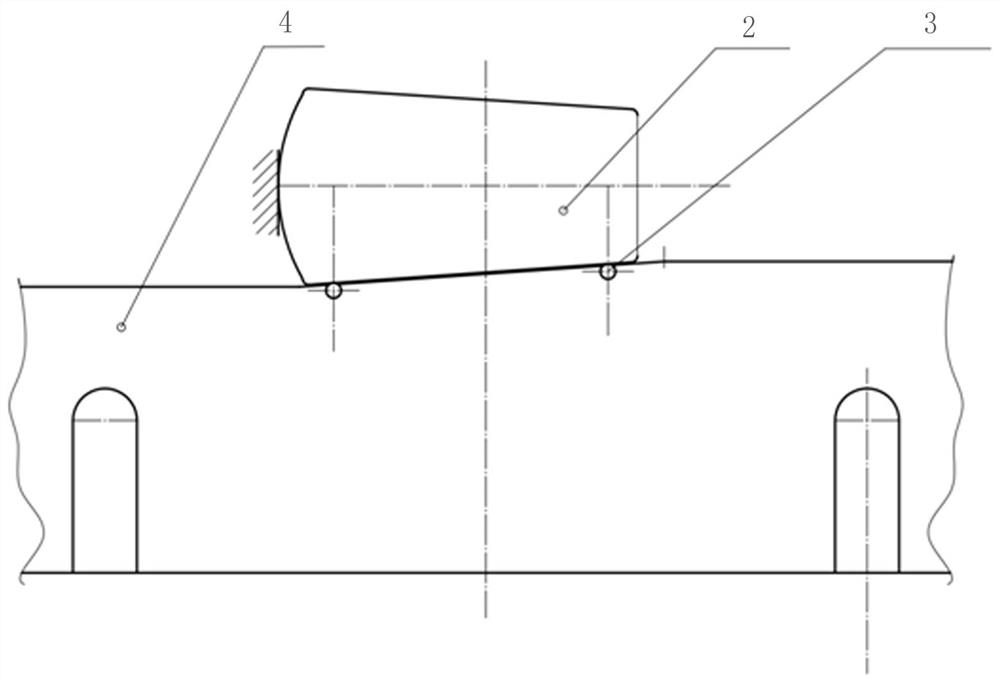 Grinding method and device for outer diameter of tapered roller based on large crown