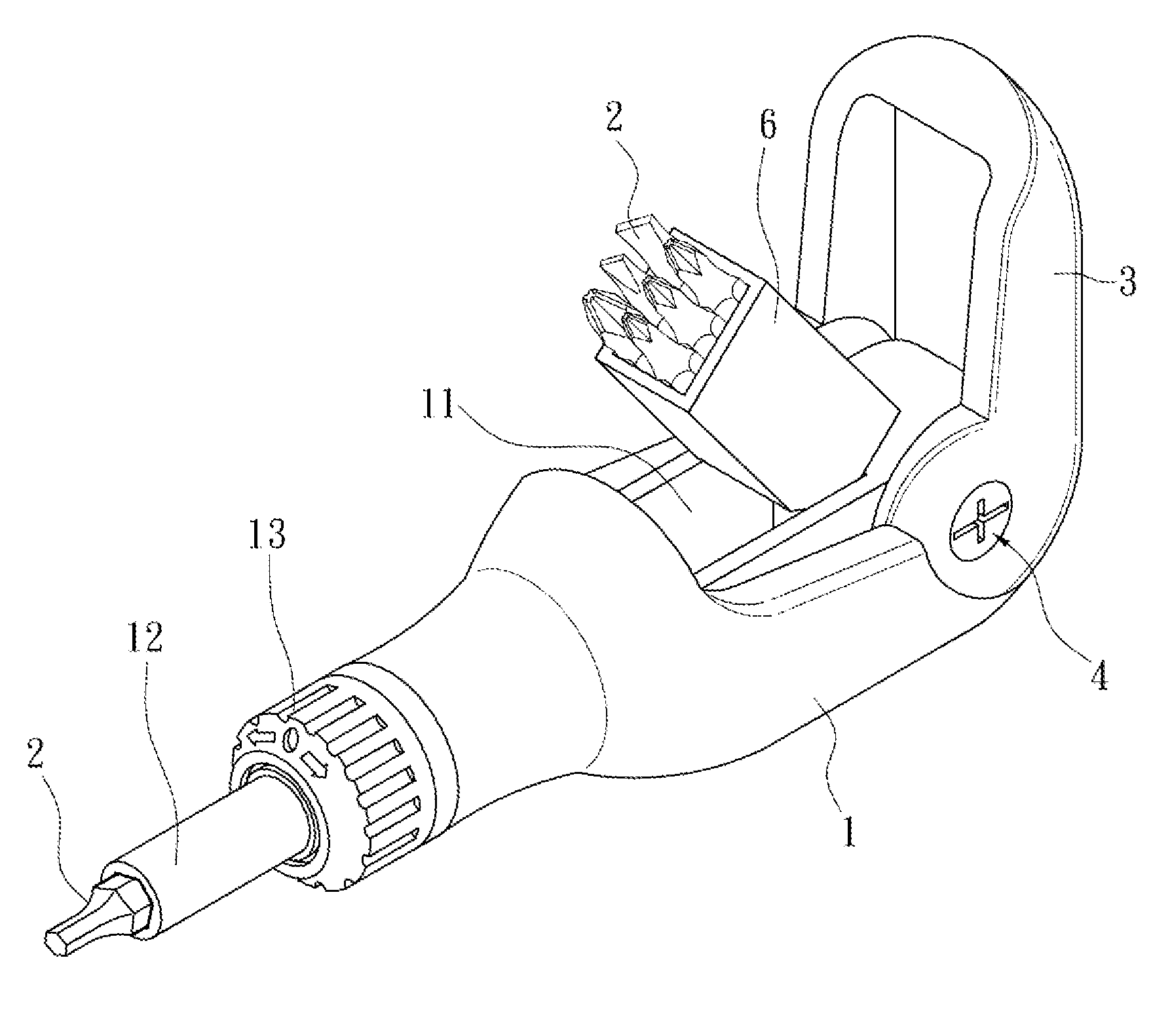 Screw Driver With A Variable Handle