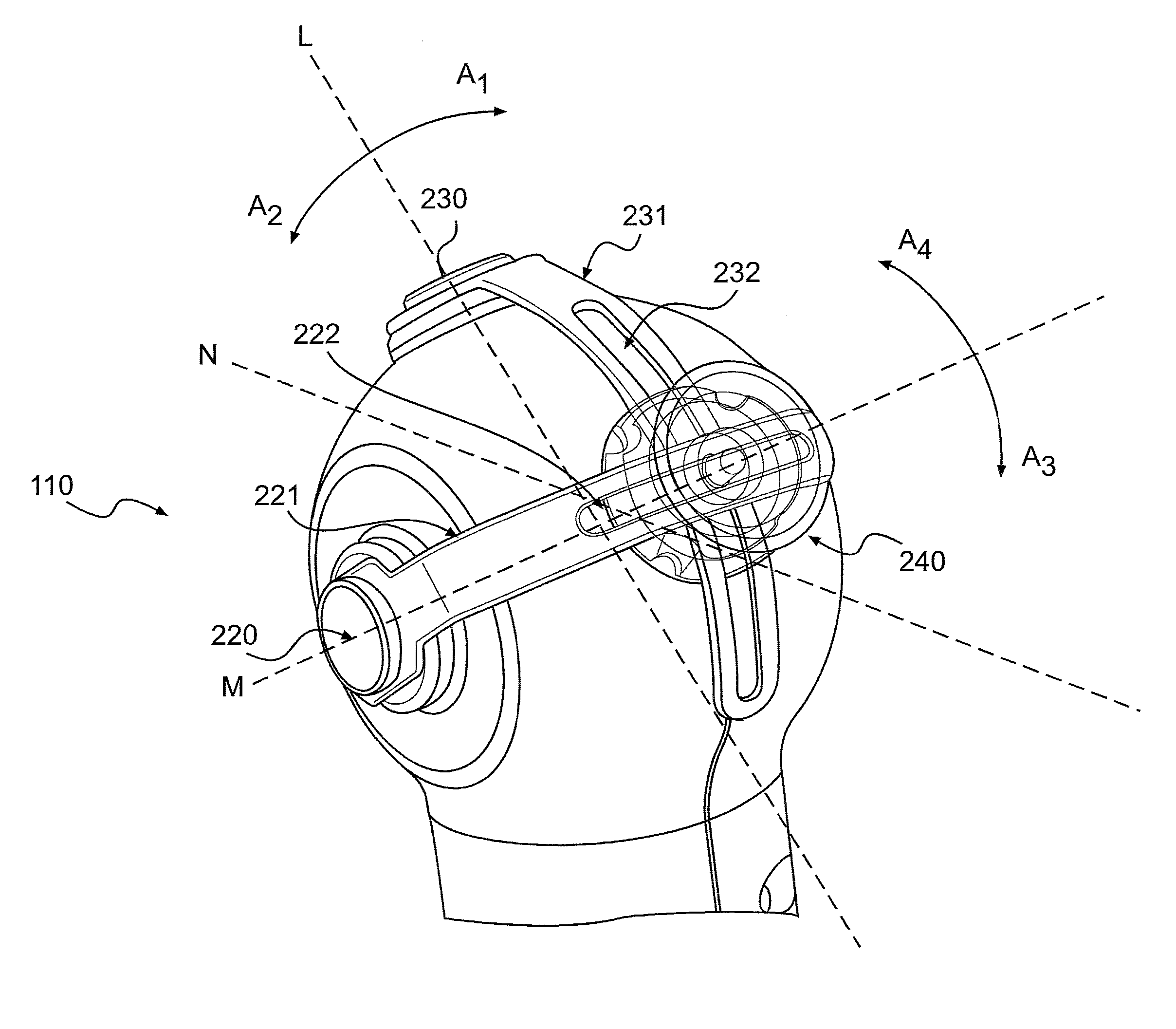 Deflection mechanism