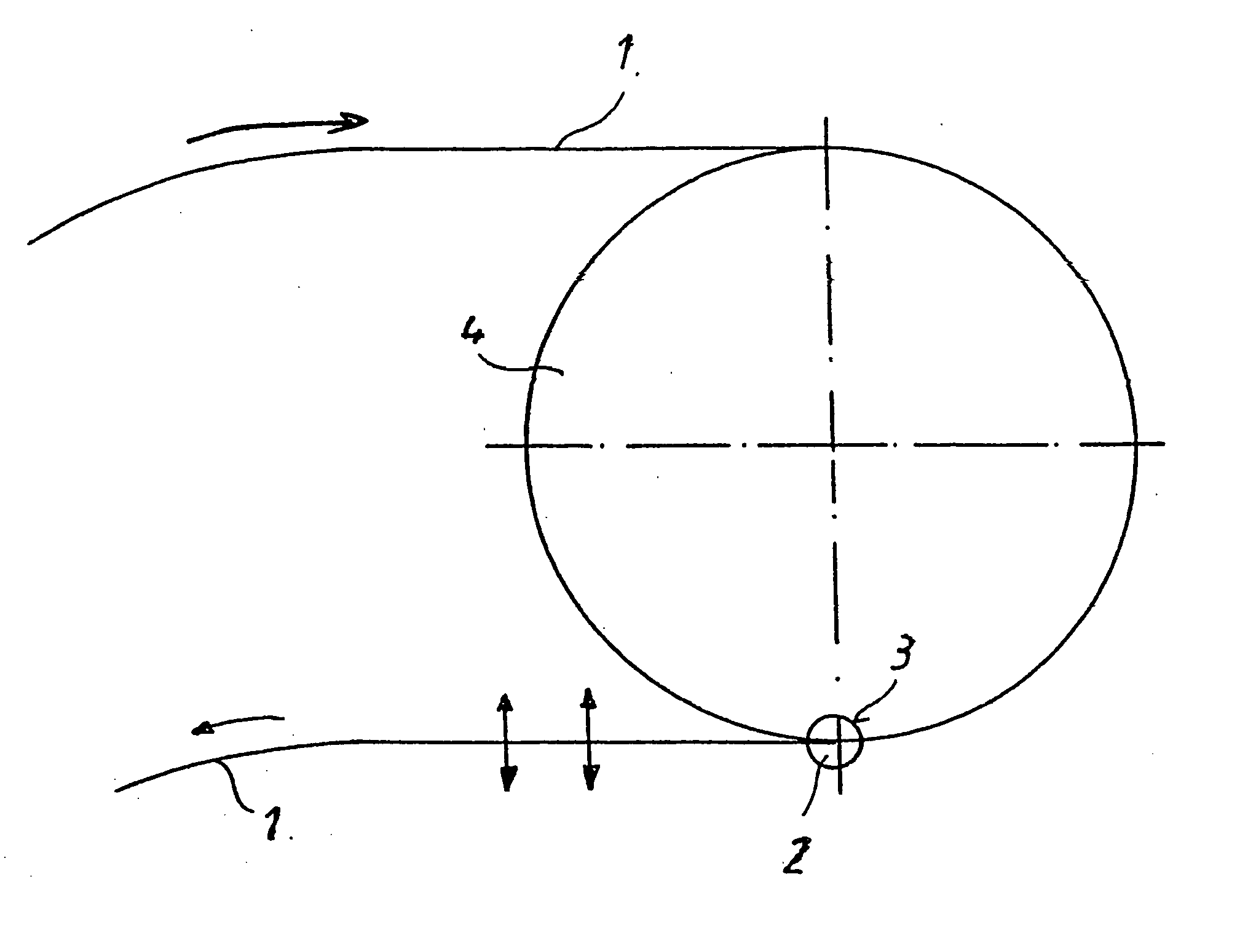 Drive system for reducing the polygon effect in continuous drive chains of escalators or moving walkways