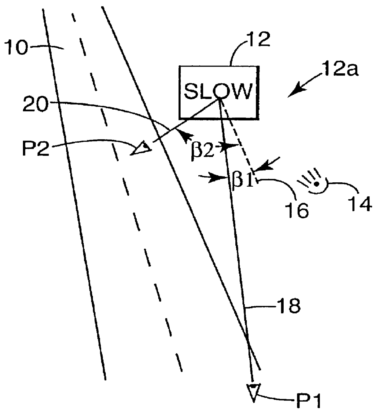 Wide angle image-displaying sheet and system