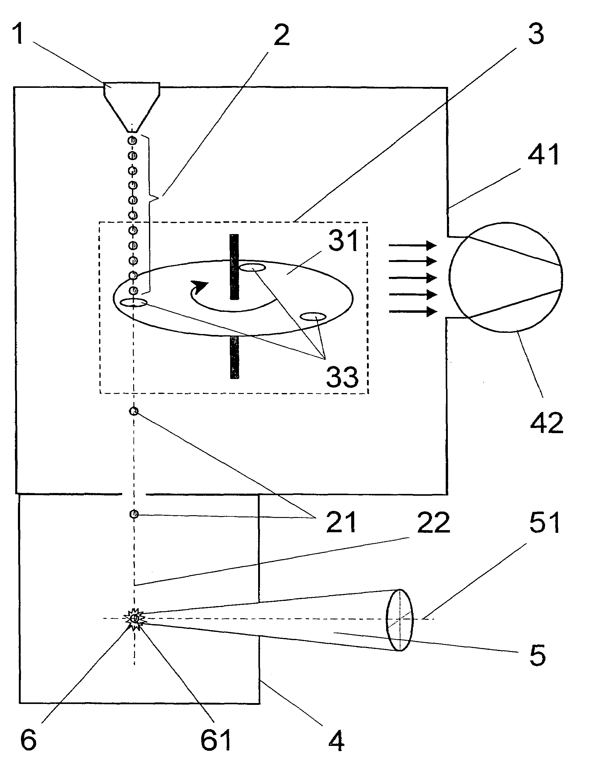 Arrangement for providing target material for the generation of short-wavelength electromagnetic radiation