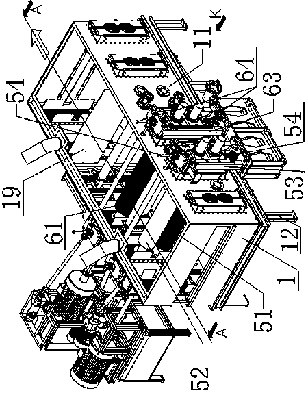 High-pressure spraying and cleaning device for cold-rolled strip steel