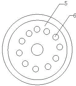 Dehydrating device of epoxidized soybean oil