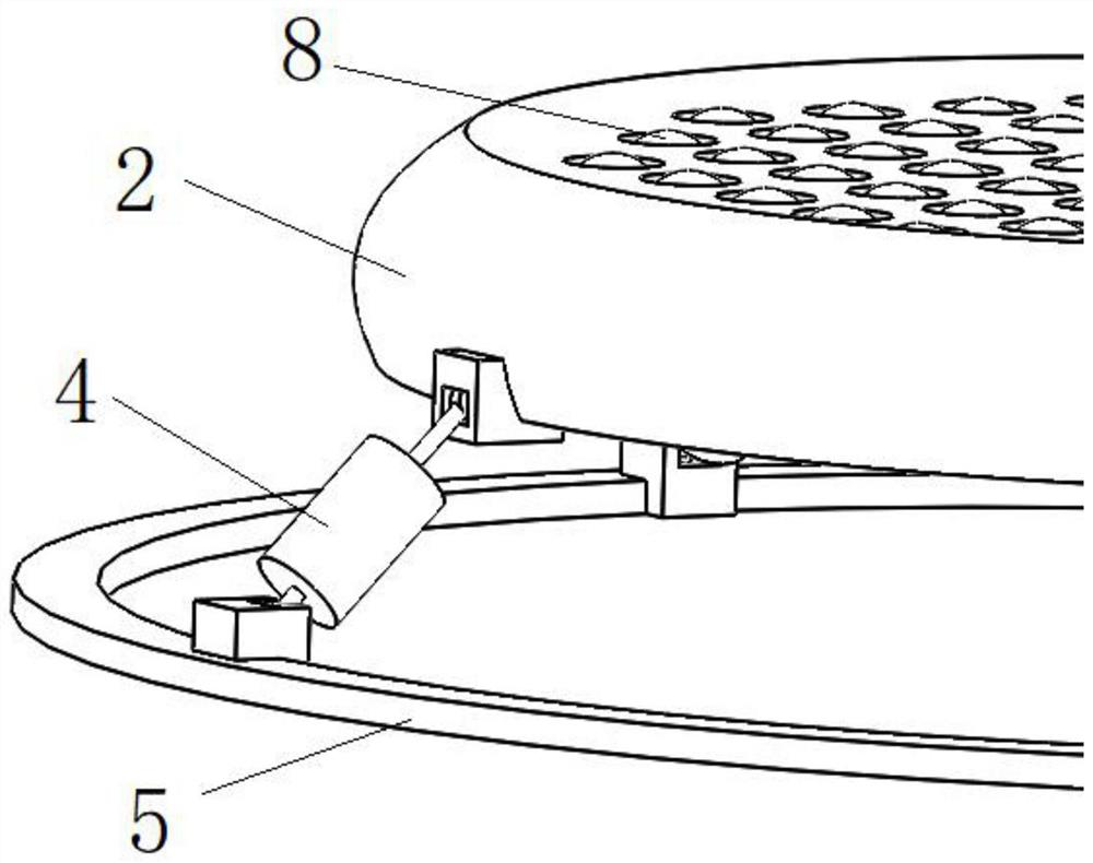 VR treadmill base