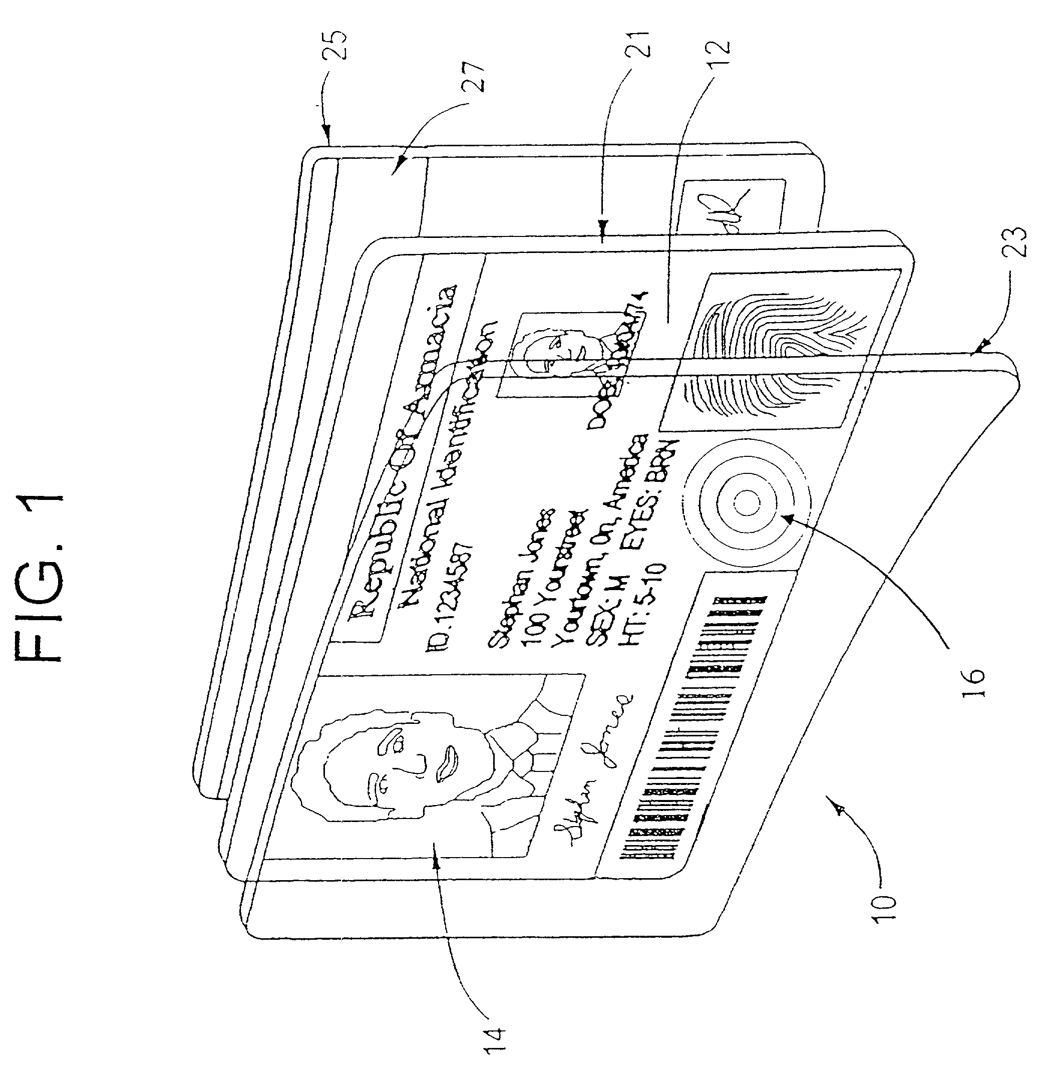 Tamper-resistant authentication techniques for identification documents