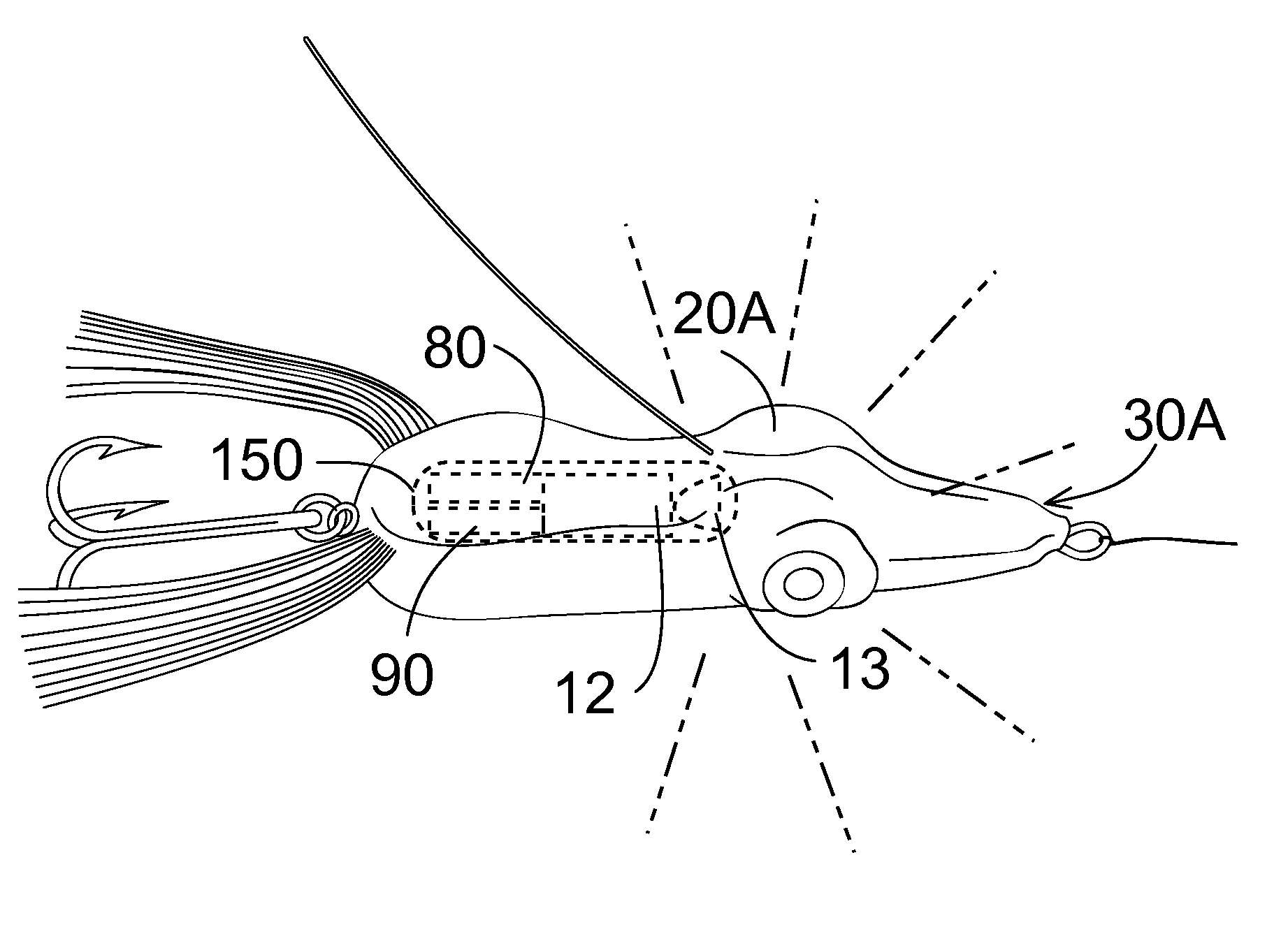 Robotic fishing lure