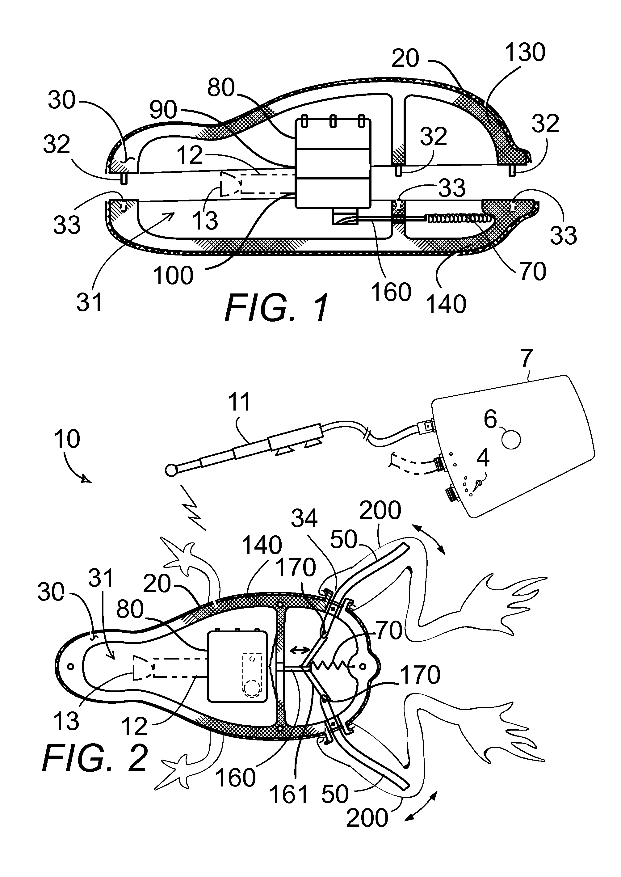 Robotic fishing lure