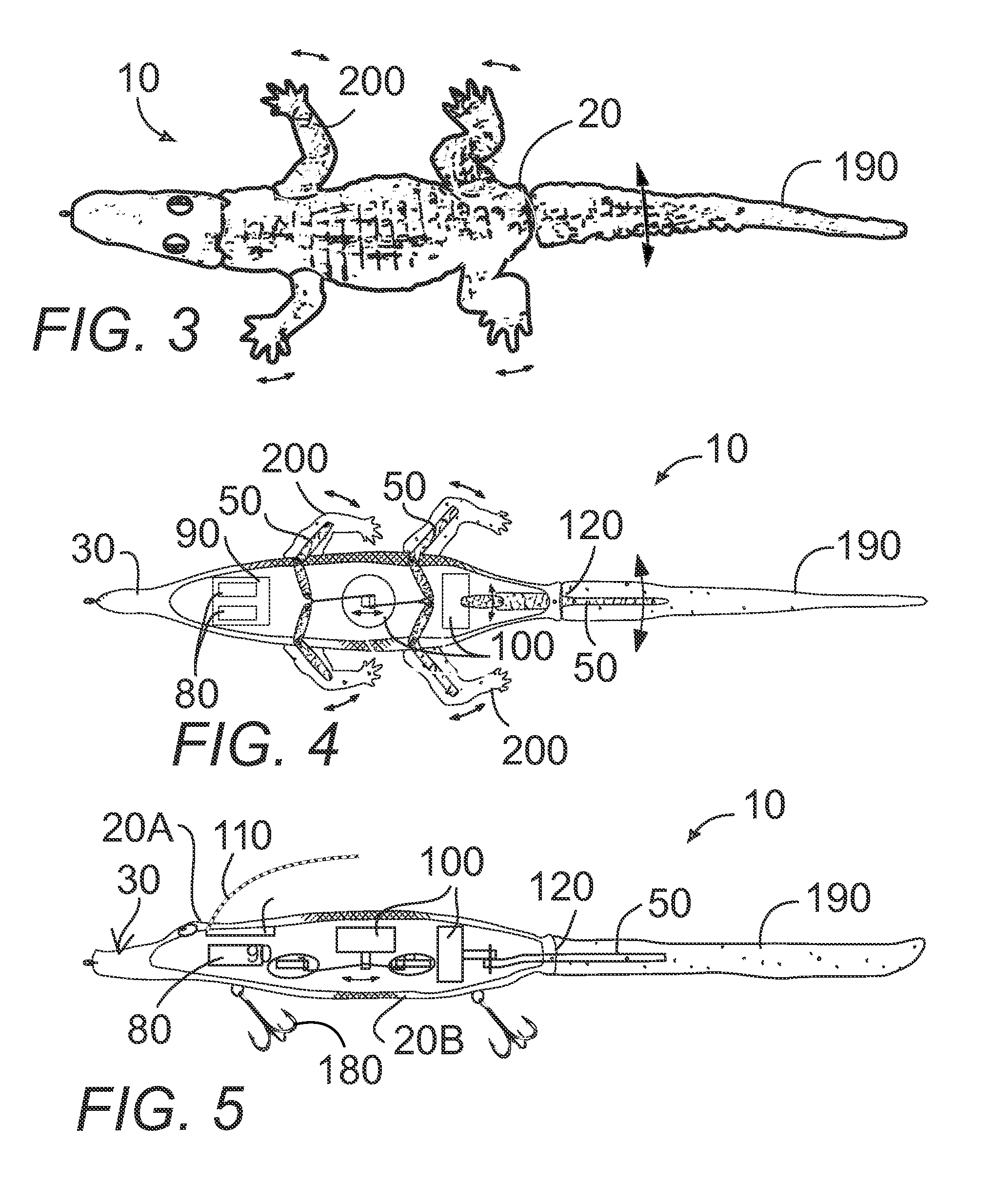 Robotic fishing lure