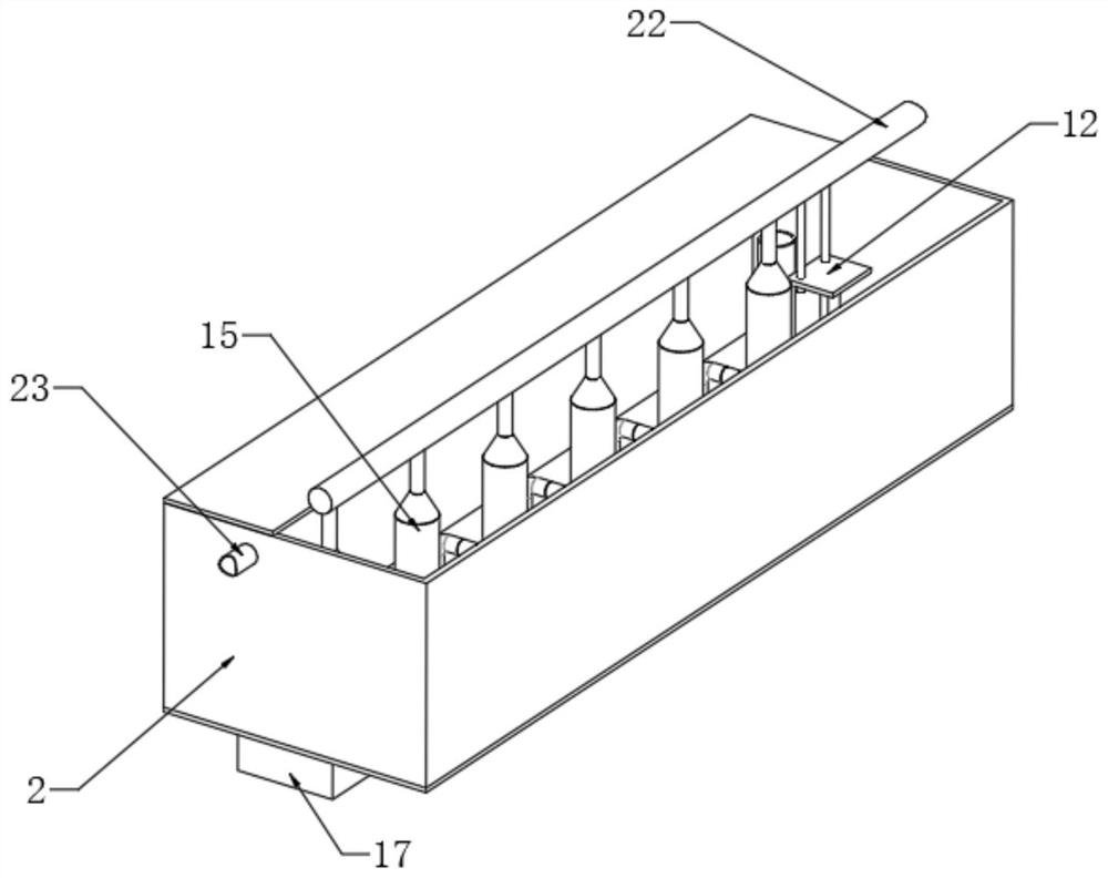 High-efficiency electrolytic ozone generating device