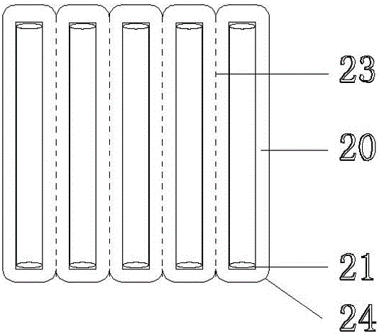 Damp-proof moisture-retention cigarette package structure and production equipment thereof