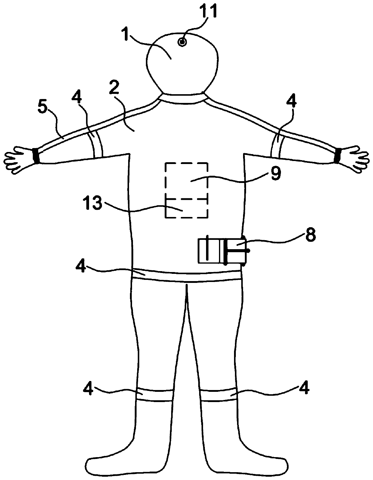 An intelligent life jacket for ships