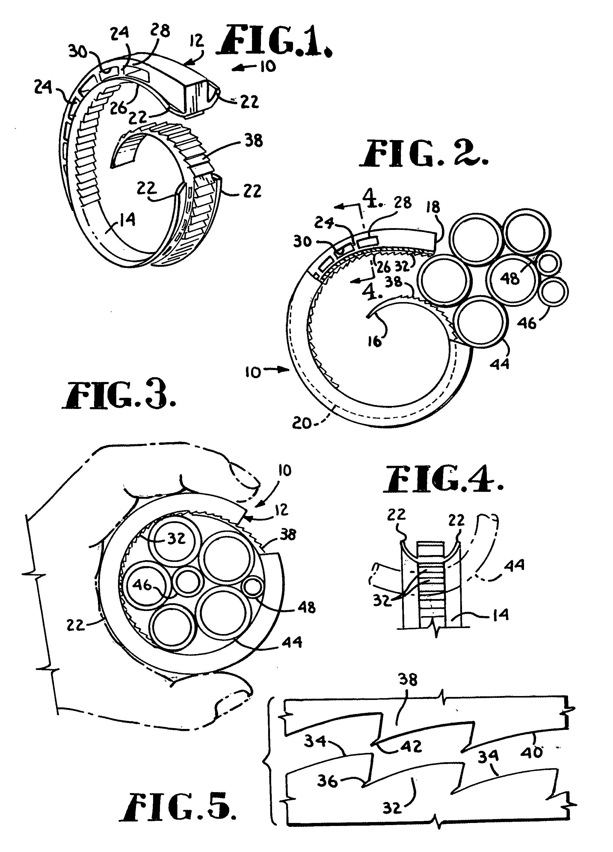 Cable retention system