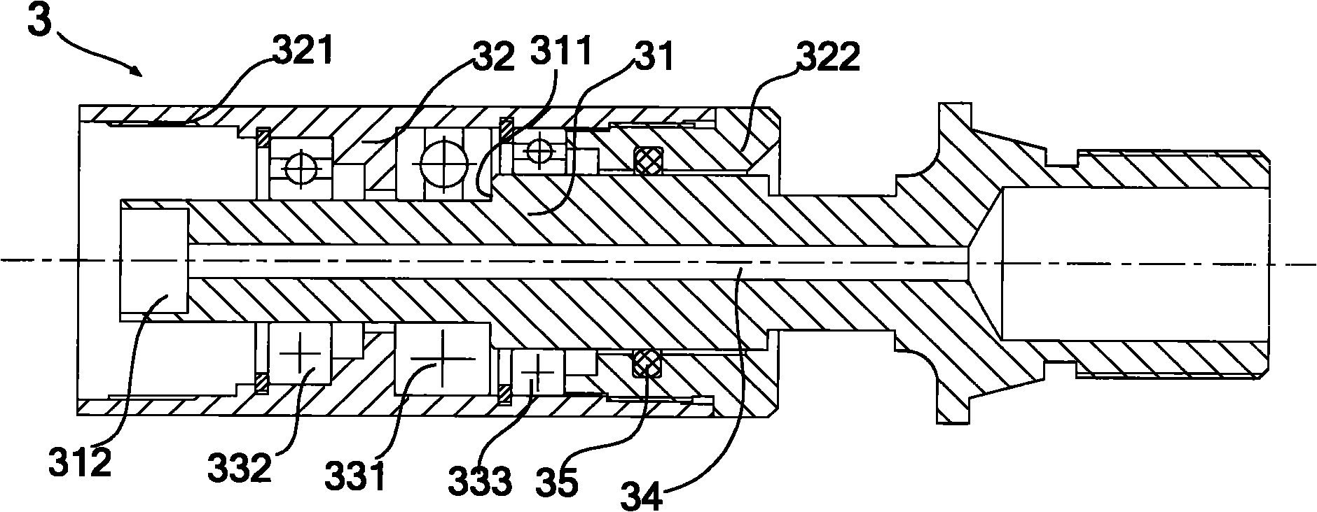 Combined drilling tool