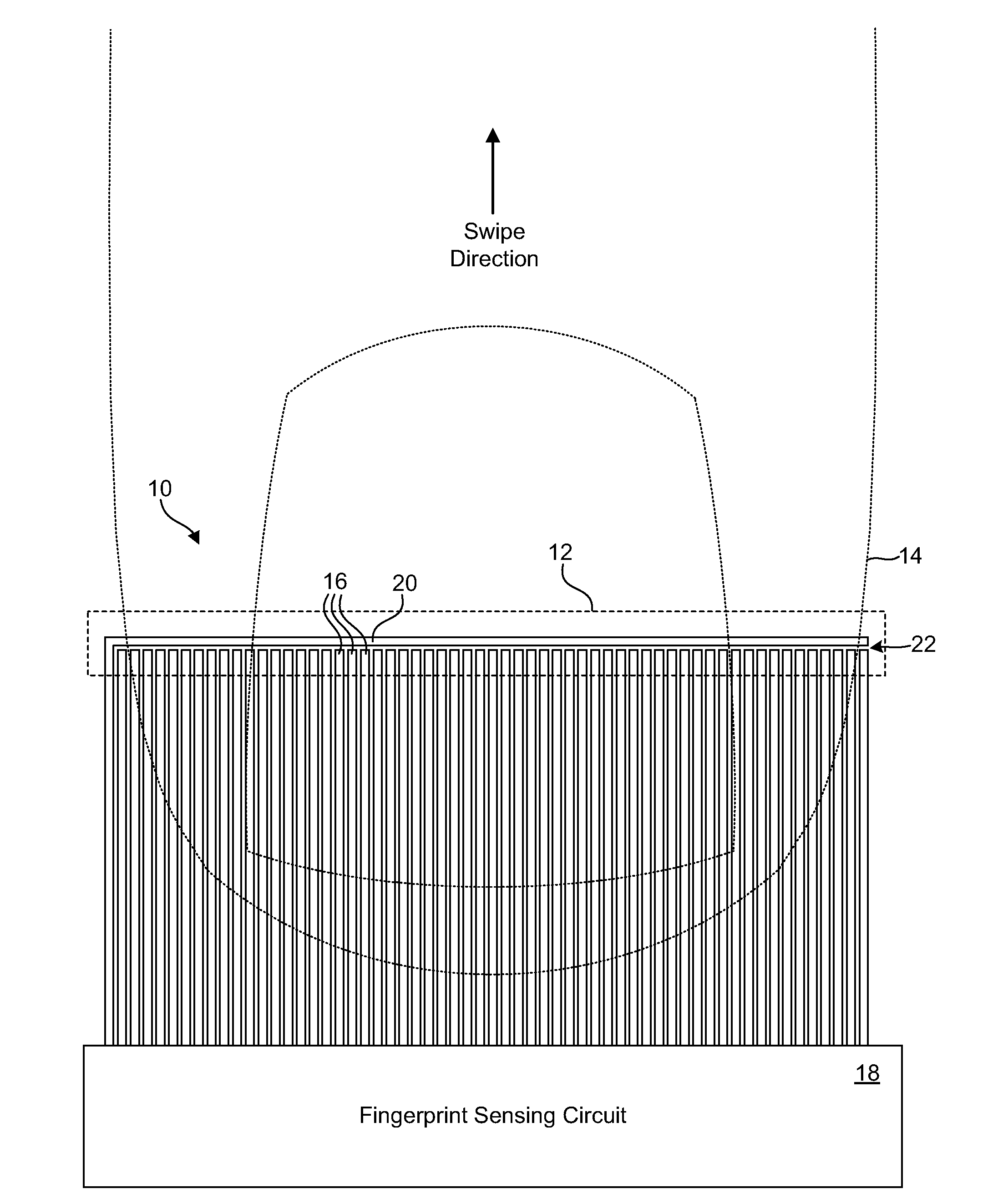 Apparatus and Method for Reducing Noise In Fingerprint Sensing Circuits