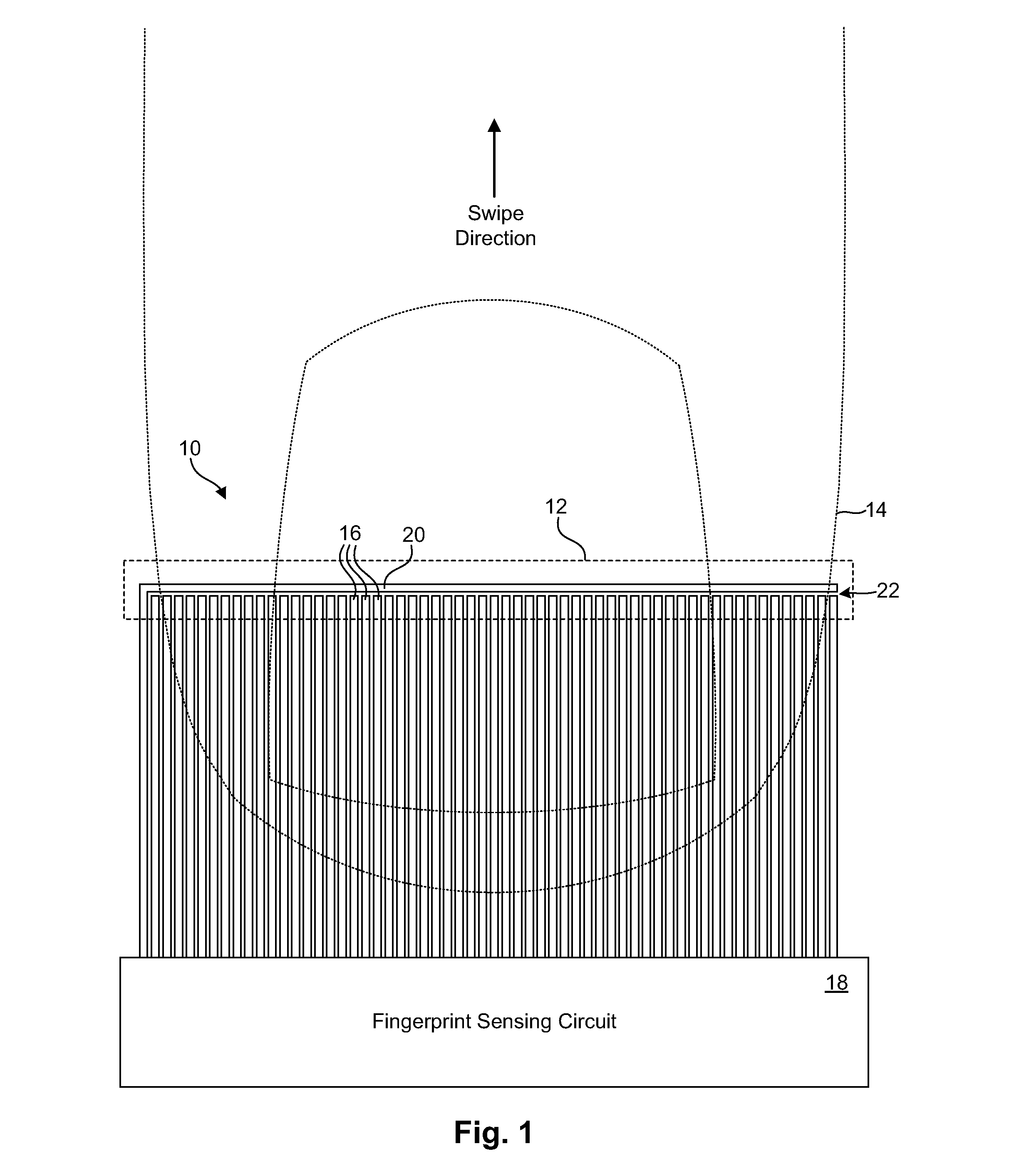 Apparatus and Method for Reducing Noise In Fingerprint Sensing Circuits