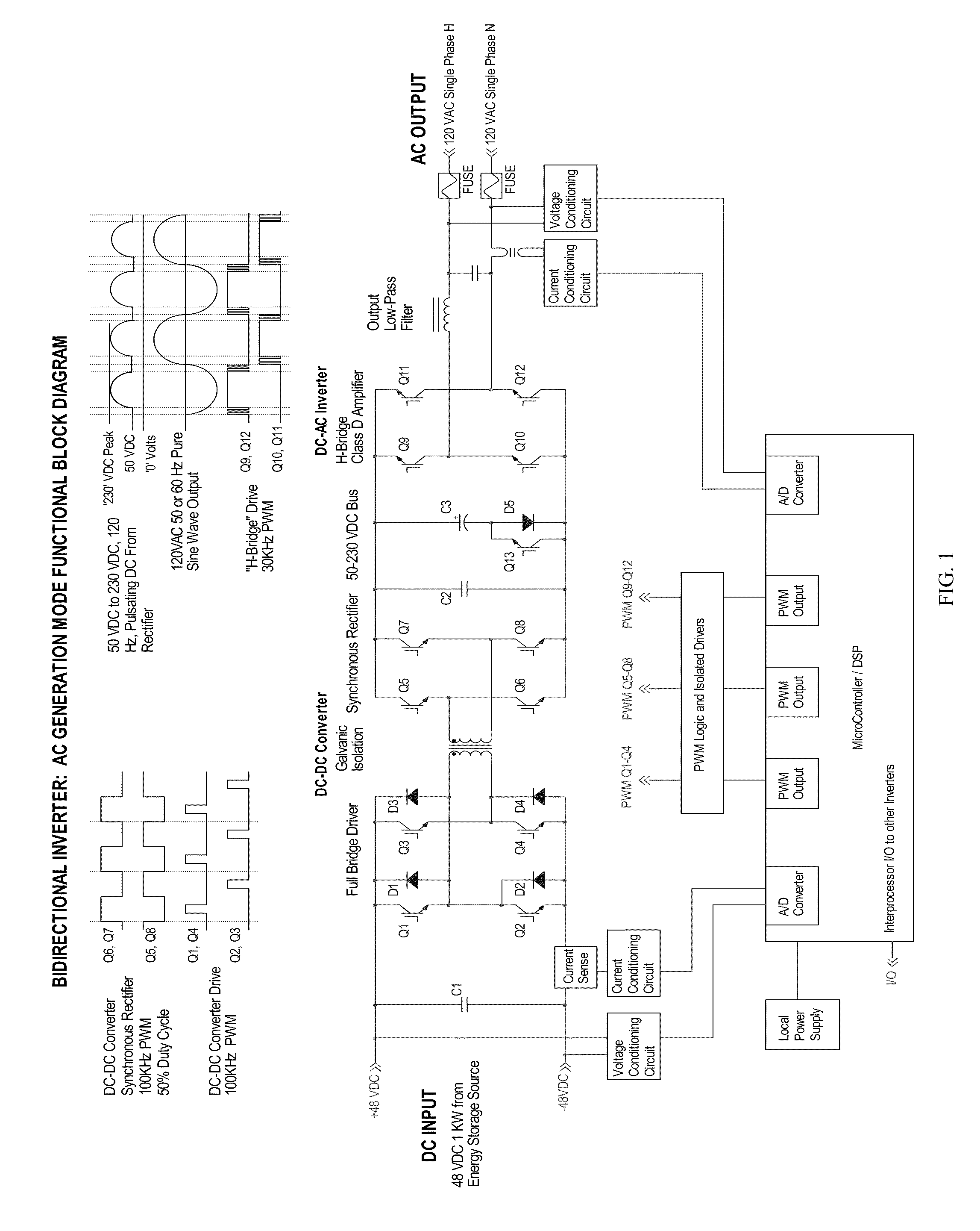 Bidirectional energy converter