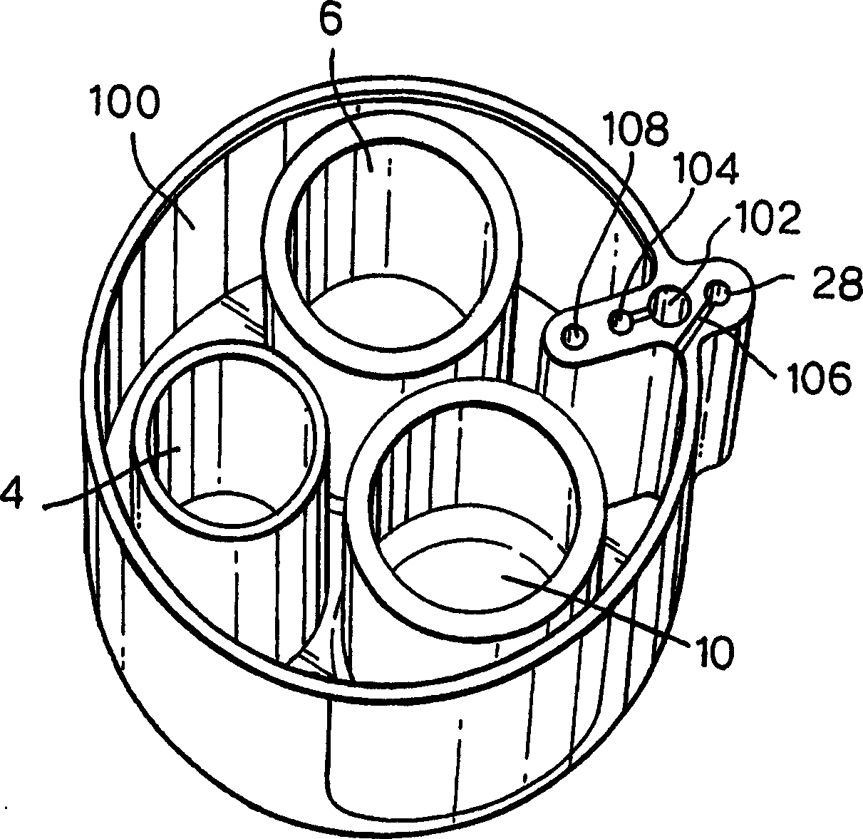 Apparatus for processing a fluid sample