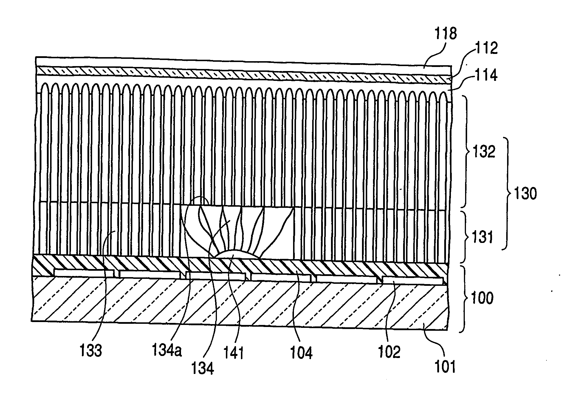 Radiation detection device, scintillator panel, method of making the same, making apparatus, and radiation image pick-up system