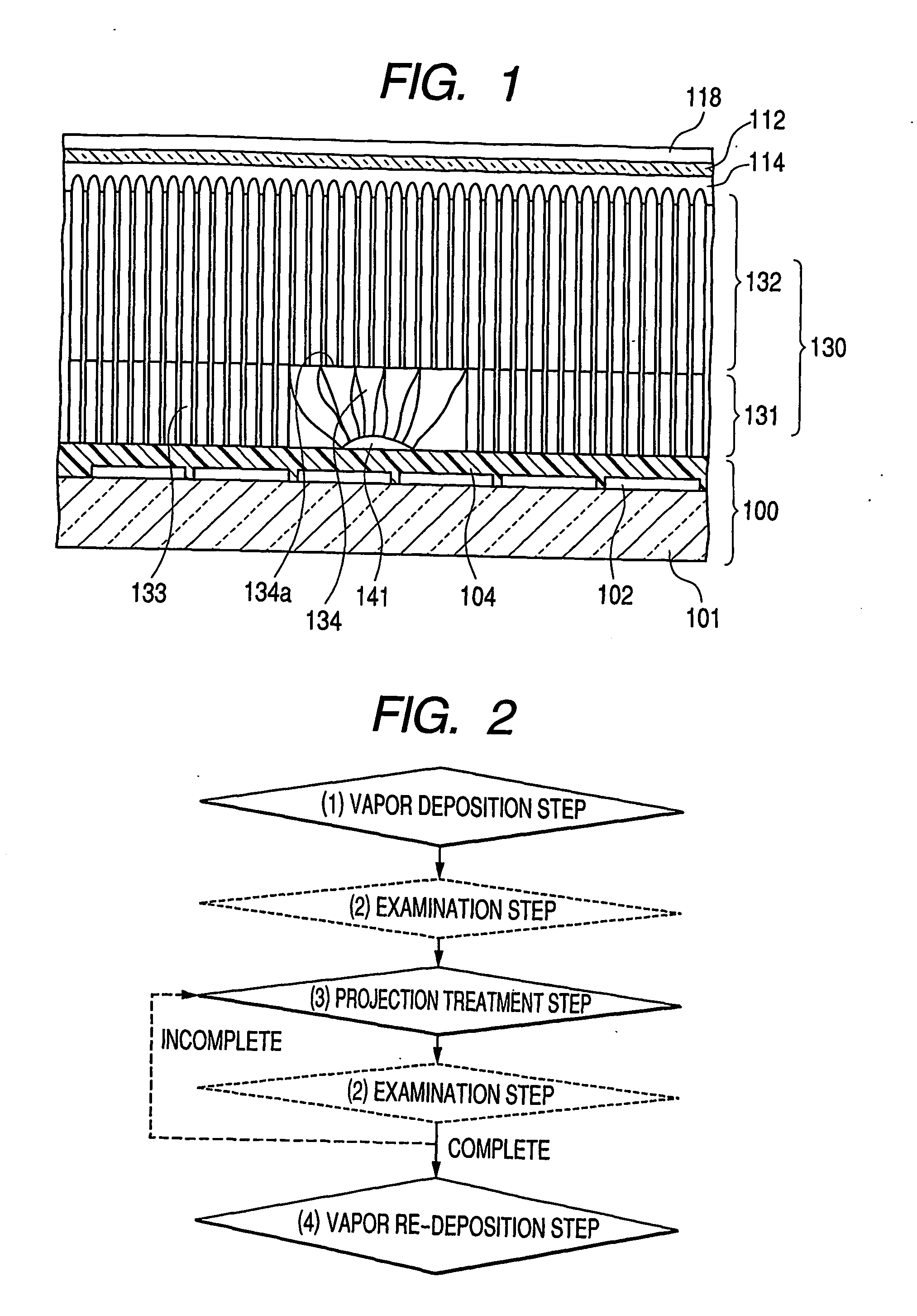 Radiation detection device, scintillator panel, method of making the same, making apparatus, and radiation image pick-up system