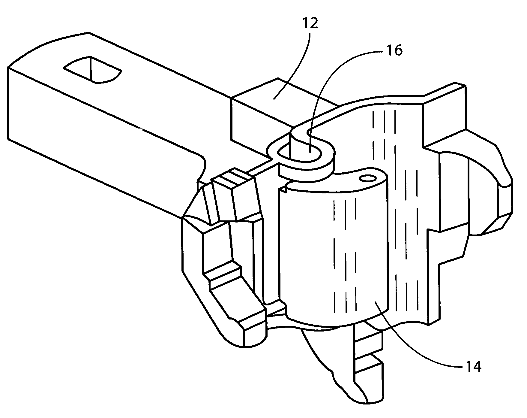 Automatic cut lever apparatus