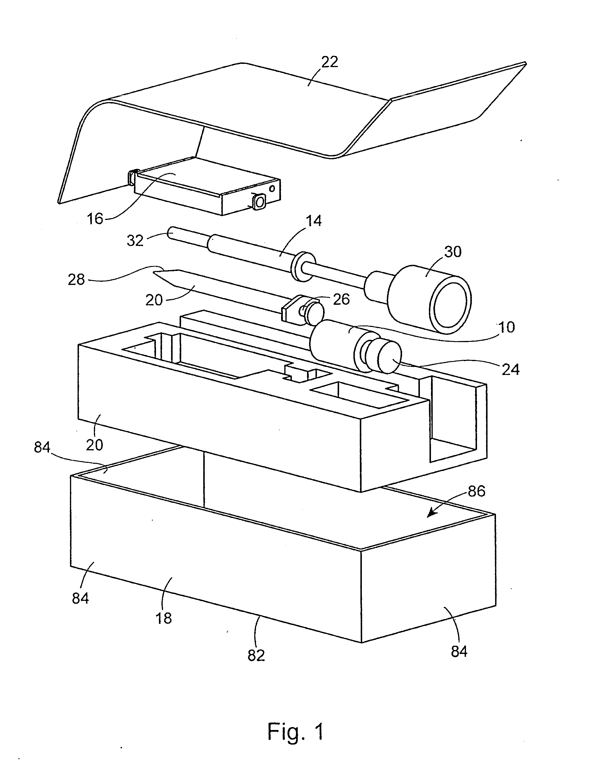 Apparatus and method for reconstituting a pharmaceutical and peparing the reconstituted pharmaceutical for transient application