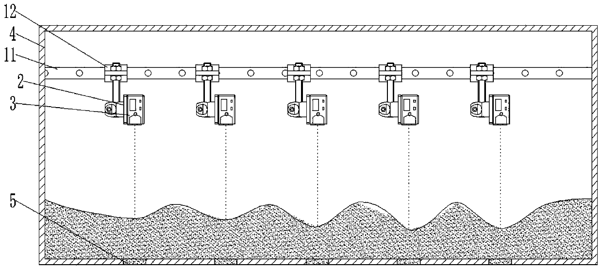 A seed box margin monitoring system and control method