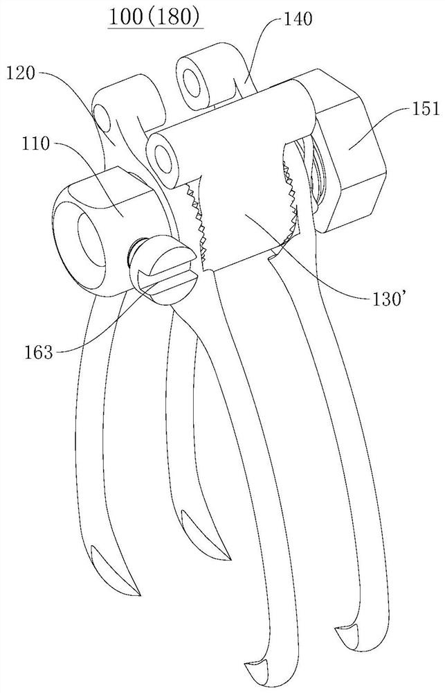 Fracture external fixation clamp and system thereof